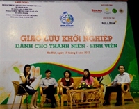 Chương trình “Giao lưu khởi nghiệp dành cho Thanh niên – Sinh viên” tại Trường Đại học Nông nghiệp Hà Nội