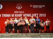 Tuổi trẻ trường Đại học Nông nghiệp Hà Nội vô địch Cuộc thi Hành trình vì khát vọng Việt năm 2013