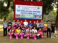 Lễ khai mạc giải bóng đá nam sinh viên truyền thống năm 2013
