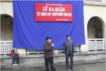 Khoa Tài nguyên và Môi trường ra quân Tết trồng cây