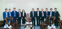 Phó chủ tịch cơ quan hợp tác quốc tế Nhật Bản JICA đến thăm và làm việc tại Học viện Nông nghiệp Việt Nam