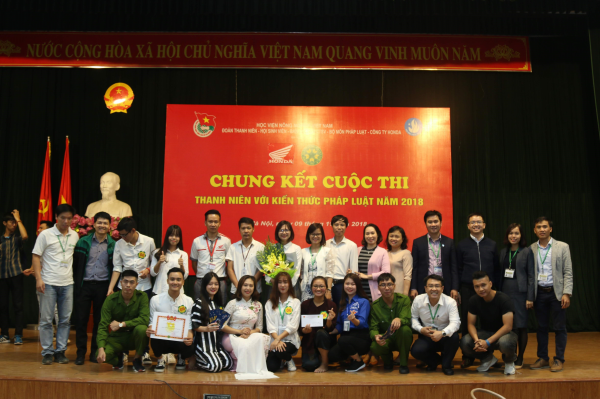 Cuộc thi Thanh niên với kiến thức pháp luật năm 2018