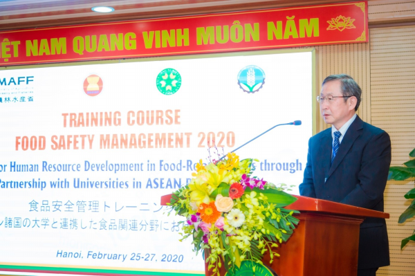 Ông Kazunari Sakai - Đại diện Ban Thư ký ASEAN phát biểu link dafabet buổi lễ