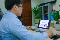 Học viện Nông nghiệp Việt Nam tổ chức giảng dạy trực tuyến cho sinh viên