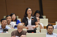 ĐBQH Nguyễn Thị Lan Chất vấn Bộ trưởng Bộ GD ĐT về chính sách nhân lực trong giáo dục, đáp ứng yêu cầu cuộc cách mạng 4 0