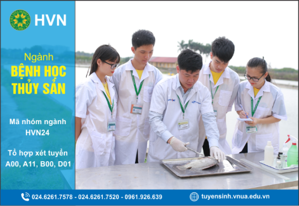 Thông tin tuyển sinh của ngành Bệnh học thủy sản