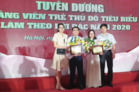 Tuyên dương 90 gương đảng viên trẻ thủ đô tiêu biểu trong học tập, làm theo lời Bác