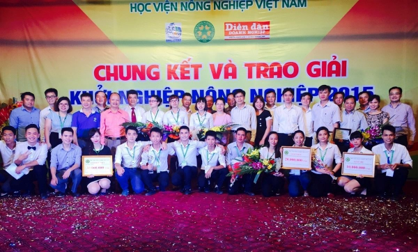 Chung kết và trao giải khởi nghiệp nông nghiệp năm 2015