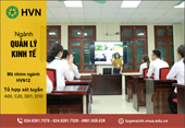 Ngành Quản lý kinh tế - Chắp cánh ước mơ cho nhà quản lý kinh tế tương lai