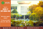 Quản lý bất động sản - Ngành học hấp dẫn với cơ hội việc làm rộng mở, năng động và thu nhập cao