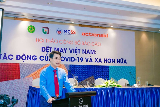 PGS.TS. Phạm Bảo Dương - Phó Giám đốc Học viện Nông nghiệp Việt Nam phát biểu khai mạc hội thảo