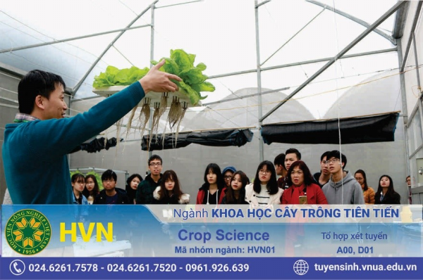 Thông tin tuyển sinh ngành Khoa học cây trồng tiên tiến của Học viện Nông nghiệp Việt Nam