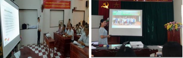 Hình ảnh báo cáo tổng kết tại LMHTX Trà Vinh & LMHTX Thái Nguyên – tháng 7/2020