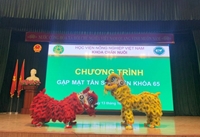 Sôi nổi chương trình chào tân sinh viên khóa 65 khoa Chăn nuôi Học viện Nông nghiệp Việt Nam