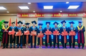 Lễ Bế giảng và trao Bằng tốt nghiệp, bậc đào tạo Thạc sĩ năm 2020
