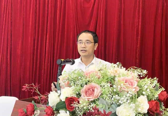 TS. Nguyễn Chí Trường, Vụ trưởng vụ Kỹ năng nghề (Tổng cục GDNN) phát biểu tại hội thảo