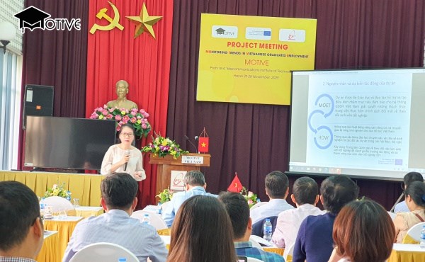 Bà Đỗ Hải Yến, Học viện Bưu chính Viễn thông giới thiệu tổng quan dự án