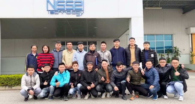 Thầy và sinh viên link dafabet công ty NISSEI