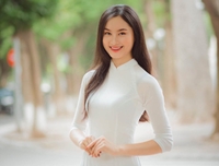 Nhan sắc nổi bật của Lê Thị Vi - Top 5 Hoa khôi sinh viên Việt Nam 2020