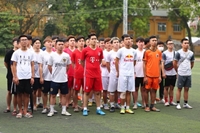 Khai mạc Giải bóng đá truyền thống của sinh viên khoa Cơ - Điện năm 2021