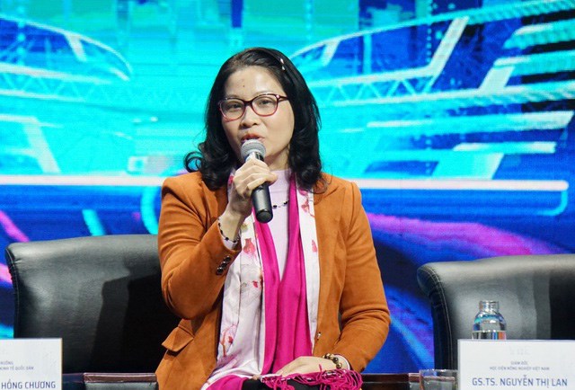 GS.TS. Nguyễn Thị Lan phát biểu tại Tọa đàm 