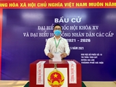 Cán bộ, viên chức, sinh viên Học viện Nông nghiệp Việt Nam nô nức đi bầu cử đại biểu Quốc hội khóa XV và đại biểu Hội đồng nhân dân các cấp nhiệm kỳ 2021- 2026