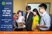 Đam mê những sản phẩm thông minh thì học ngành Công nghệ kỹ thuật cơ điện tử