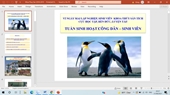 Tuần sinh hoạt công dân sinh viên năm học Khoa Thủy sản 2020-2021
