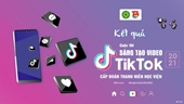 Kết quả cuộc thi “Sáng tạo video TikTok” cấp Đoàn Thanh niên Học viện năm 2021