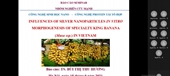 Seminar khoa học tuần 37 năm 2021 của nhóm nghiên cứu mạnh “Công nghệ sinh học nano và công nghệ gen - protein tái tổ hợp”