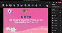 Tuổi trẻ Học viện Nông nghiệp Việt Nam tích cực tham gia cuộc thi trực tuyến “Tuổi trẻ học tập và làm theo tư tưởng, đạo đức, phong cách Hồ Chí Minh” năm 2021