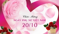 Thư chúc mừng nhân dịp kỷ niệm 91 năm ngày phụ nữ Việt Nam 20 10 1930-20 10 2021