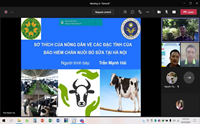 Seminar “Sở thích của nông dân về các đặc tính của bảo hiểm chăn nuôi bò sữa tại Hà Nội”