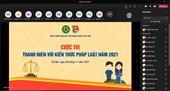 Cuộc thi thanh niên với kiến thức pháp luật năm 2021