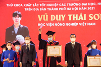 Chàng trai nhẵn mặt ở các cuộc thi thành thủ khoa Học viện Nông nghiệp Việt Nam