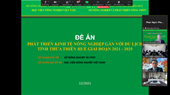 Hội thảo Đề án “Phát triển kinh tế nông nghiệp gắn với du lịch tỉnh Thừa Thiên Huế giai đoạn 2021 - 2025”