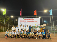 Giải quần vợt câu lạc bộ cán bộ công nhân viên chức Học viện Nông nghiệp Việt Nam 27-28 4 2022