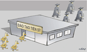 Luận án tiến sĩ cầu lông  Phú quý giật lùi của đào tạo sau đại học