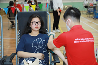 Ngày hội hiến máu toàn trường “Nông nghiệp - Một trái tim hồng” 2022