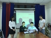 Lễ ký kết biên bản ghi nhớ hợp tác giữa Khoa Công nghệ thông tin với Công ty cổ phần Codelovers Việt Nam