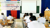 Hội thảo Tham vấn về biến động đất đai và phương pháp phòng-chống xói mòn