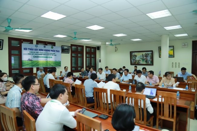 Hội thảo xây dựng khung phân tích: Đánh giá thực trạng và đề xuất giải pháp thúc đẩy nông nghiệp tuần hoàn tại Việt Nam