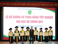 “Chuyến đò” tốt nghiệp của các tân Kỹ sư, Cử nhân, Bác sĩ Thú y Học viện Nông nghiệp Việt Nam cập bến thành công