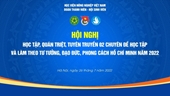 Sinh viên Học viện Nông nghiệp Việt Nam học tập, quán triệt, tuyên truyền 02 chuyên đề học tập và làm theo tư tưởng, đạo đức, phong cách Hồ Chí Minh năm 2022