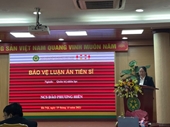 Bảo vệ luận án tiến sĩ cấp Học viện của nghiên cứu sinh Đào Phương Hiền