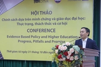 Hội thảo “Chính sách dựa trên minh chứng và giáo dục đại học Thực trạng, thách thức và cơ hội”