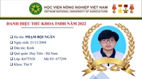 Phạm Bội Ngân – tân sinh viên ngành Thú y xuất sắc nhận danh hiệu Thủ khoa và học bổng du học nước ngoài của Học viện Nông nghiệp Việt Nam