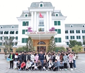 Học sinh Trường THPT Tứ Kỳ, Hải Dương đến tham quan, trải nghiệm tại Học viện Nông nghiệp Việt Nam