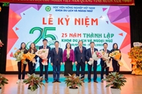 Lễ kỷ niệm 25 năm ngày thành lập Khoa Du lịch và Ngoại ngữ 10 01 1998-10 01 2023 thành công tốt đẹp