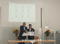 Lễ ký kết biên bản ghi nhớ hợp tác giữa khoa Tài nguyên và Môi trường, Học viện Nông nghiệp Việt Nam và khoa Địa lý, Đại học Munich, CHLB Đức